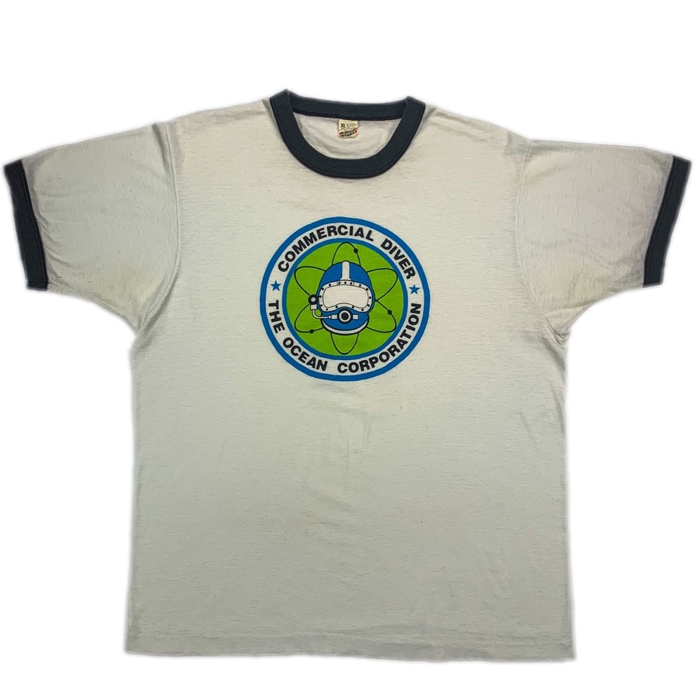 80’s Ocean Corporation Commercial Diver Vintage T